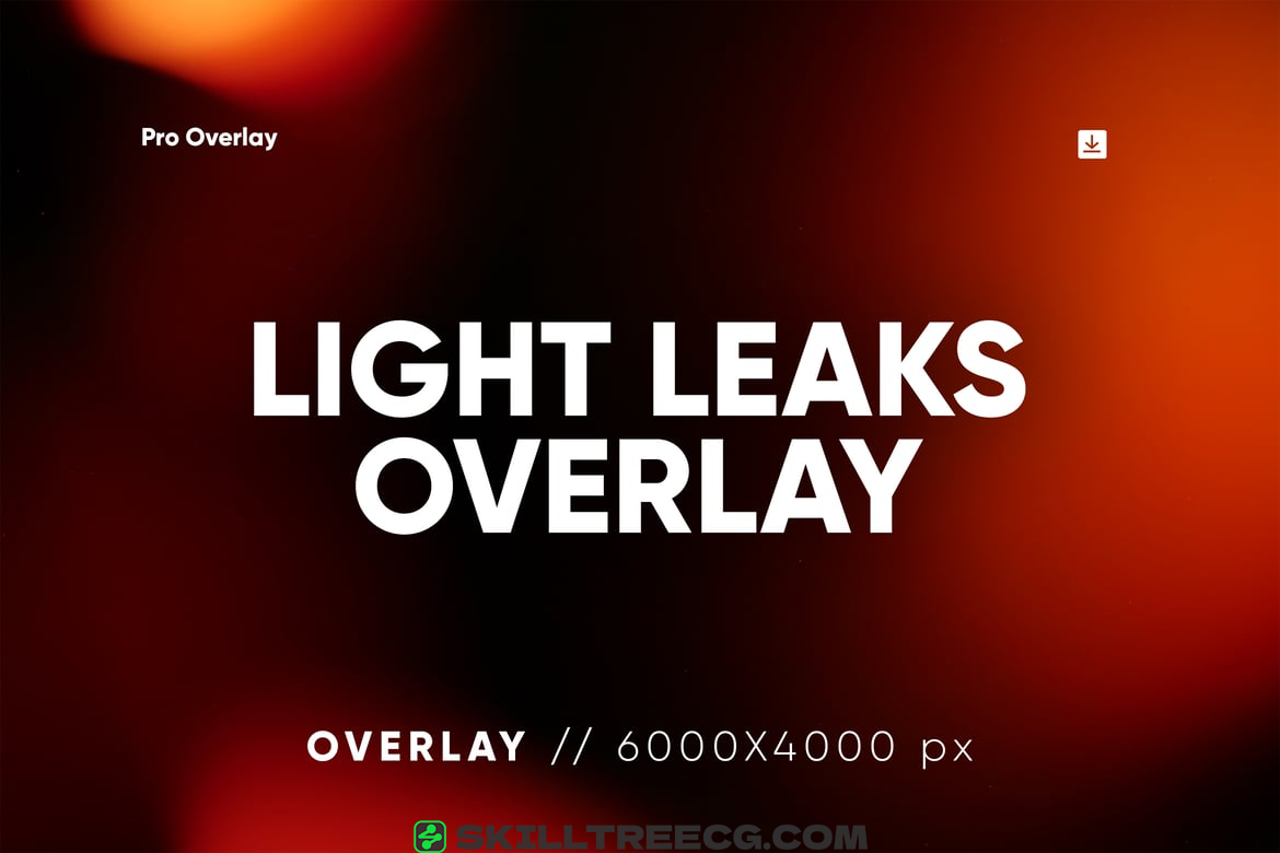 30 Light Leaks Overlay HQ（127595）-技能树